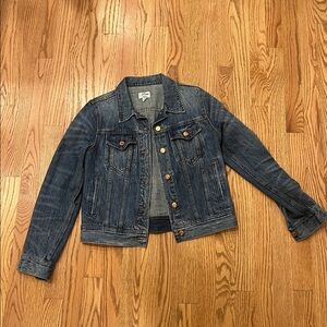 J. Crew Classic Blue Denim Jacket